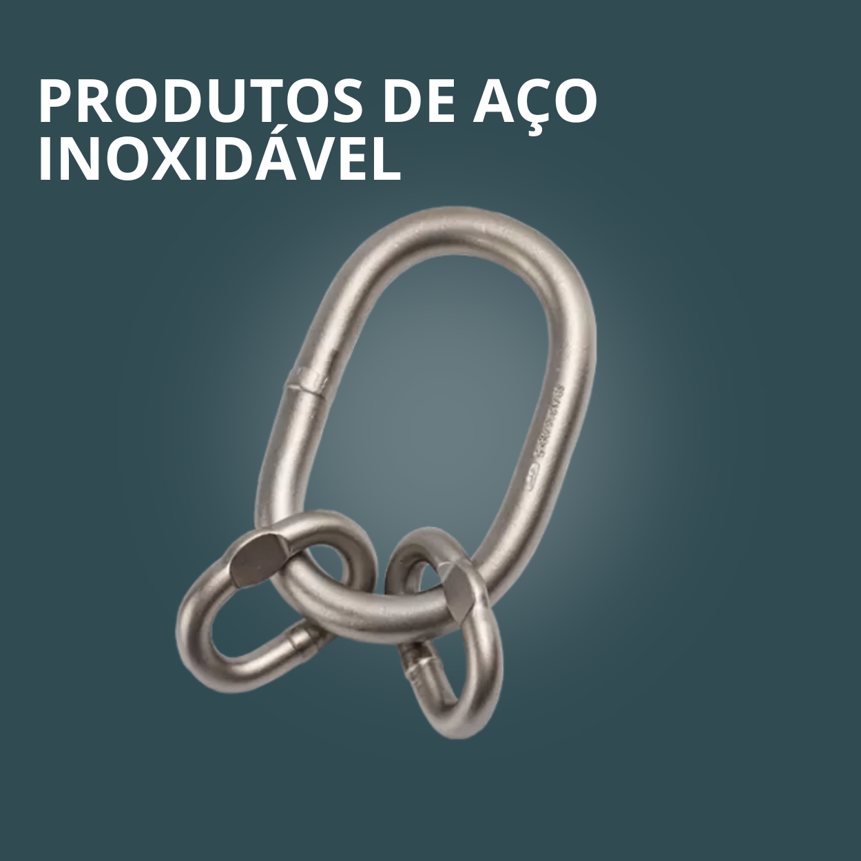 Produtos de Aço Inoxidável Grau 5 manilha curva com um pino de colarinho de parafuso em aço inoxidável