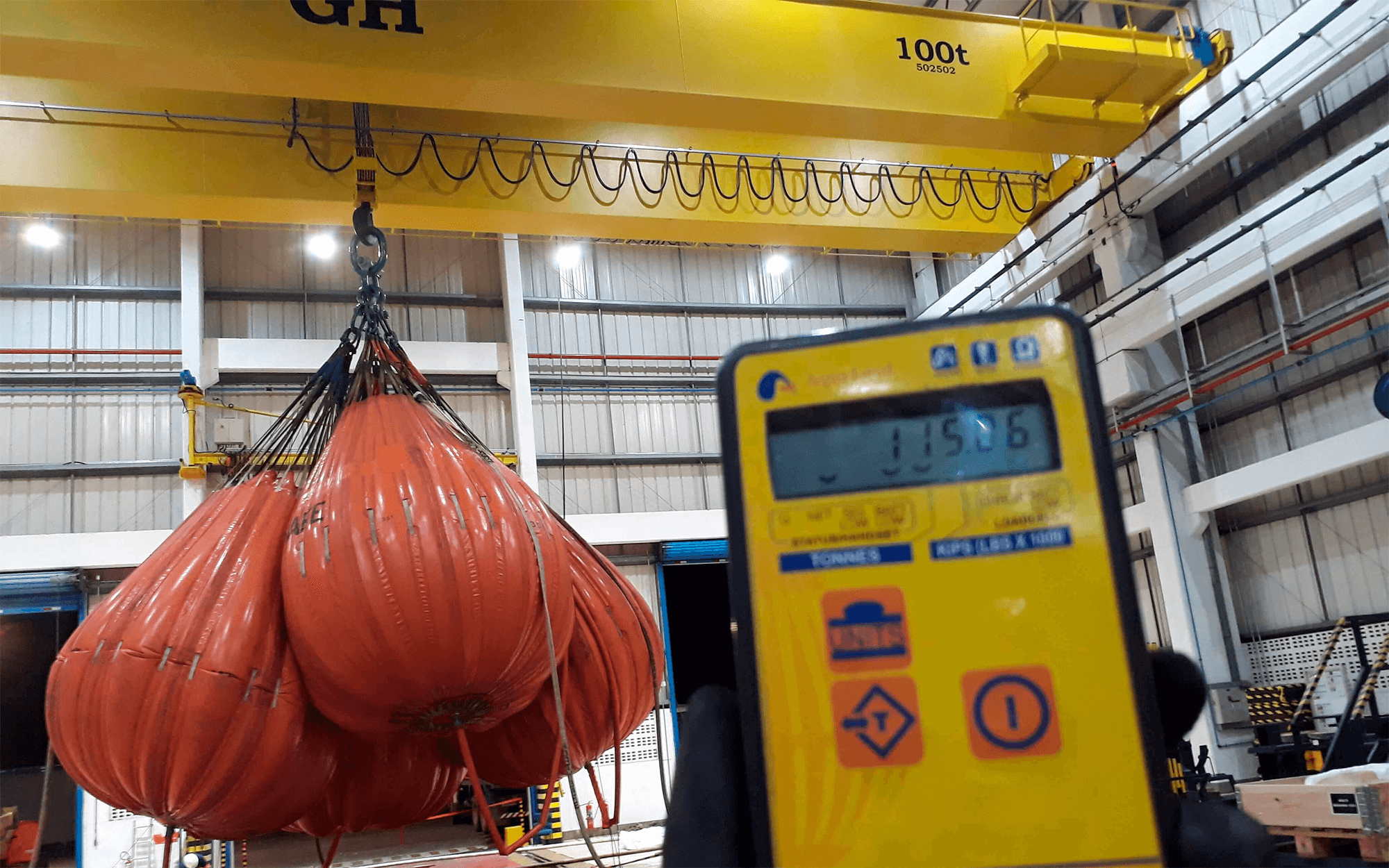 overhead crane overhead crane load test